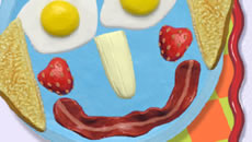 Funny Food Face
