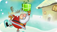 Santa's gift jump