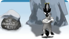 Yeti sports penguin punch